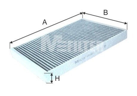 Угольный фильтр салона M-FILTER K 9181C (фото 1)