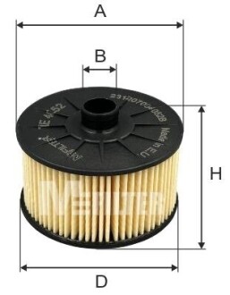 TE 4052 Фільтр мастила TE 4052