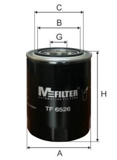 TF 6526 Фільтр мастила TF 6526