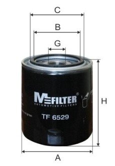 Фільтр масляний TF6529