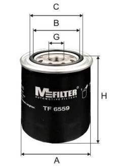 TF 6559 Фільтр мастила TF 6559