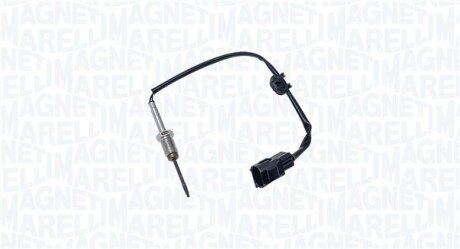 MAGNETI MARELLI NISSAN Датчик температури ВГ CABSTAR, NAVARA NP300 (D40) 2.5 D 08- 172000645010