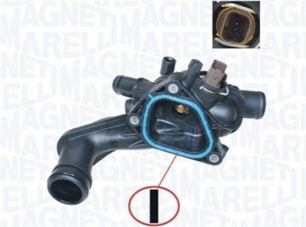 MAGNETI MARELLI CITROEN Термостат C3 1.4,C4,Grand Picasso 1,6 THP,DS3,Mini,Peugeot 352317101050