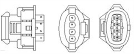 MAGNETI MARELLI FIAT Кисневий датчик (лямбда-зонд) 466016355133