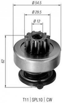 Бендікс стартера MAGNETI MARELLI 940113020217 (фото 1)