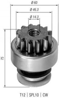 Бендикс стартера MAGNETI MARELLI AMB0082 (фото 1)