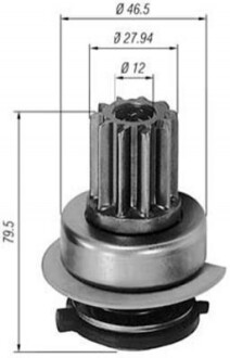 Бендикс стартера MAGNETI MARELLI AMB0291 (фото 1)