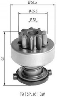 Бендікс стартера MAGNETI MARELLI AMB0392 (фото 1)