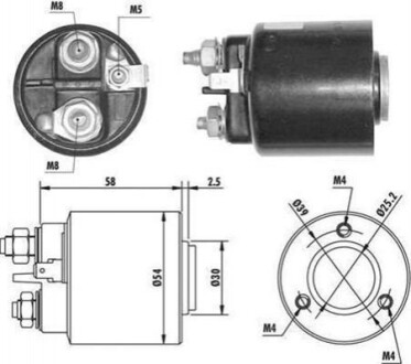 MAGNETI MARELLI Соленоид - [940113050061] AME0061