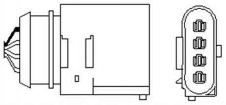 Лямда-зонд MAGNETI MARELLI OSM076 (фото 1)