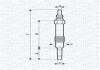 Свеча накала MAGNETI MARELLI UC19A (фото 1)