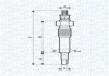 Свеча накала MAGNETI MARELLI UC9A (фото 1)