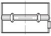 Вкладиші корінні (1 шия) 0.25 MAN D2555/56/65/66/D2866/MB OM441/OM447 MAHLE / KNECHT 001 HL 10220 025 (фото 1)