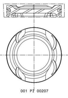 Поршень 001PI00207002