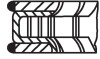 Кольца поршневые, комплект MAHLE / KNECHT 001 RS 11121 0N0 (фото 3)