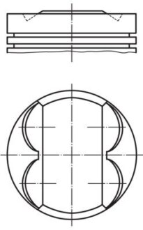 Поршень 011 PI 00105 002