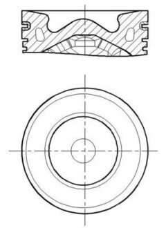 Поршень 013PI00155000