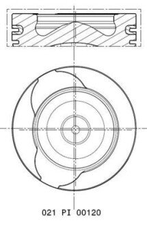 Поршень 021 PI 00120 000