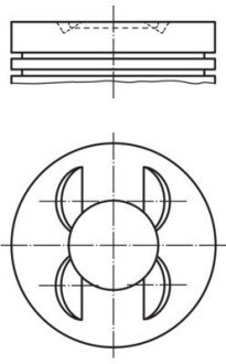 Поршень 028PI00153000