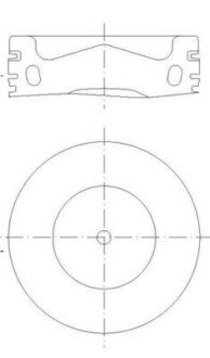 Поршень Audi A3/Q3/Skoda Octavia/VW Passat 2.0TDI 12- (STD) 028PI00158000