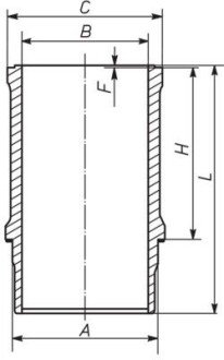 Гільза циліндра 061LW00118001