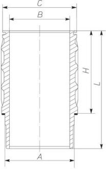 Гільза циліндра 061WN1701