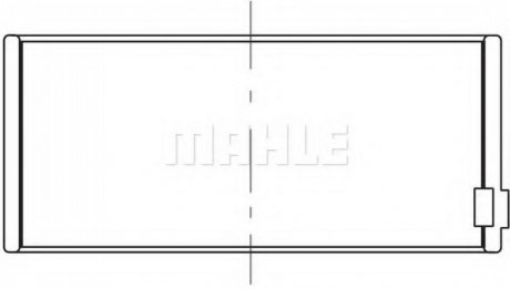 Підшипник ковзання MAHLE / KNECHT 209 PL 20225 000 (фото 1)