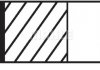 Кольца поршневые ВАЗ 82,40 1,50 x 2,00 x 3,94 Хром, наборное компл. на 1 поршень MAHLE / KNECHT 448 81 N1 (фото 1)