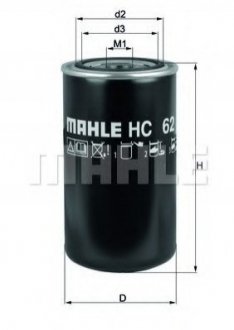 Масляный фильтр АКПП MAHLE / KNECHT HC62 (фото 1)