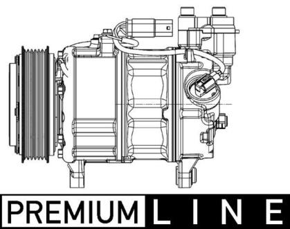 Компресор кондиціонера MAHLE / KNECHT ACP599000P (фото 1)