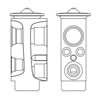 Клапан кондиціонера AVE 6 000S