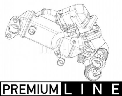 Клапан EGR BMW 3/5/7/X5 \'\'N47/N57 \'\'08-16 CE 10 000P