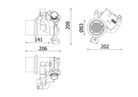 Клапан EGR CE39000P