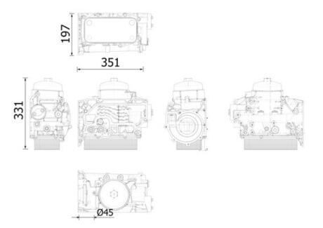 Охолоджувач мастила MAHLE / KNECHT CLC 311 000S (фото 1)