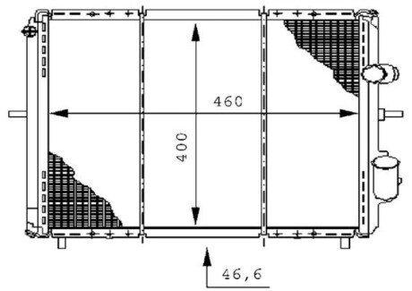 Радиатор CR147000S