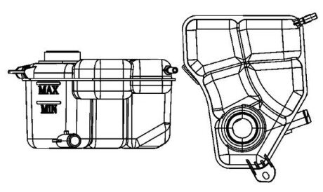 Розширювальний бачок MAHLE / KNECHT CRT 133 000S (фото 1)