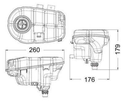 Розширювальний бачок CRT 60 000S