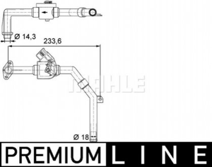 Клапан печки Mahle CV 9 000P