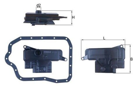 Фільтр гідравлічний КПП HX 234D