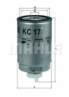 Паливний фільтр KC17D