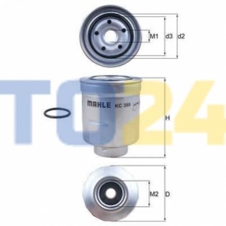 Топливный фильтр KC389D