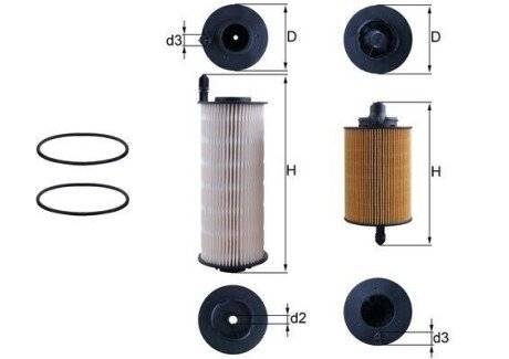 Фільтр палива KX646KIT