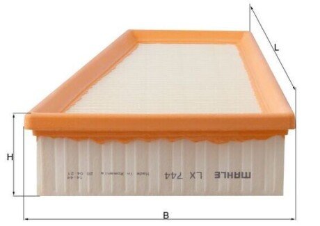 Повітряний фільтр LX744