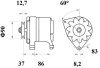 Генератор MAHLE / KNECHT MG110 (фото 2)