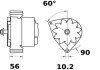 Генератор MAHLE / KNECHT MG24 (фото 2)