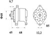 Генератор MAHLE / KNECHT MG258 (фото 2)