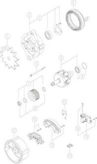 Генератор MAHLE / KNECHT MG272 (фото 1)