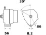 Генератор MAHLE / KNECHT MG353 (фото 2)