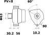 Генератор MAHLE / KNECHT MG 36 (фото 2)