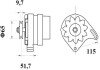 Генератор MAHLE / KNECHT MG432 (фото 2)